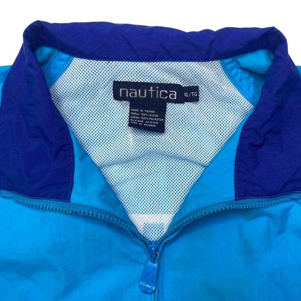 Vintage Nautica Challenge XCVII nautical‎ sailing windbreaker jacket - Picture 7 of 7